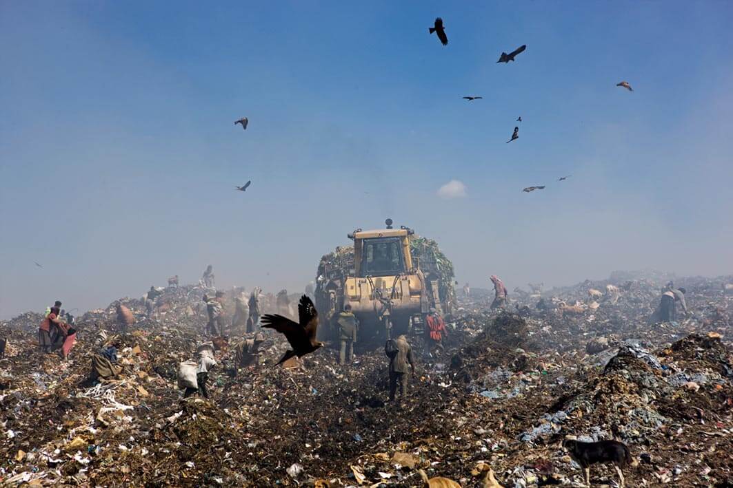 The Guardians, Smokey mountains, Afrikas zweit größte Mülldeponie, Addis Ababa, Ethiopien